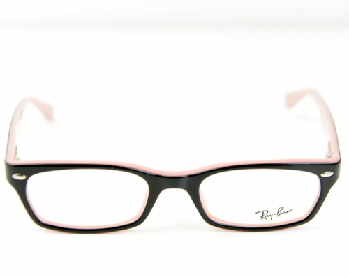 Ray Ban RB 5150 5024 SCHWARZ PINK AUTHENTISCH RX BRILLE 50-19-135 BRANDNEU - Bild 8 von 12