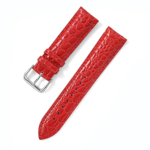 Colorful Round EYW Pattern Leather Strap 12-22mm 24mm Retro Bracelet Watch Bands - Picture 9 of 30