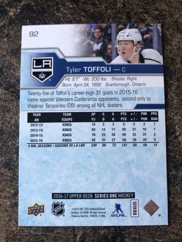 2016-17 Upper Deck - Base #1-200 (YOU PICK) - Picture 172 of 374
