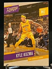 2017-18 Panini Prestige Rookie Card #176 Kyle Kuzma Los Angeles Lakers