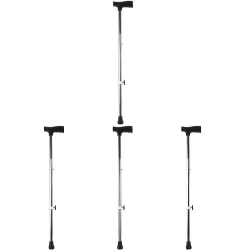 4 stücke Abnehmbare Trekking Pole Bergsteigen Stick Tragbare Trekking Pole