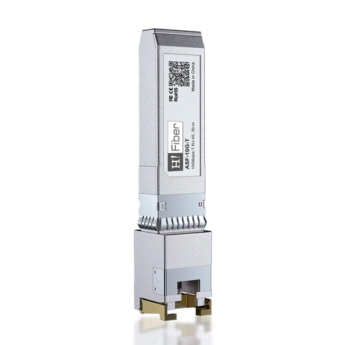 H!Fiber 10Gb SFP+ RJ45 Transceiver, 10Gbase-T SFP+ Ethernet Module Support 10G/5 - Picture 9 of 12