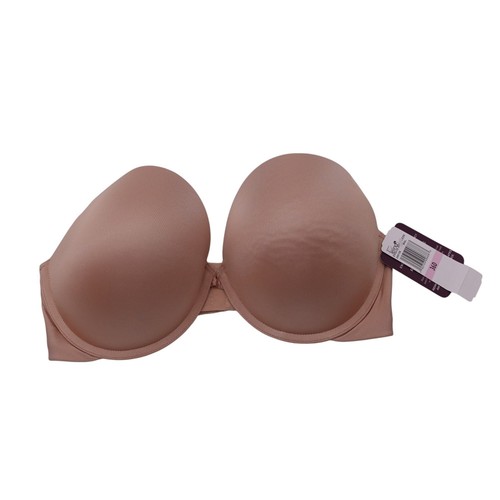 NWT Felina Evolve Convertible Strapless Push Up Bra Sz 36D Neutral *NO STRAPS* - Picture 2 of 8