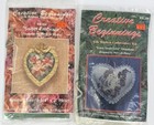 Creative Beginnings Silk Ribbon Embroidery Brooch Kit Lot 2