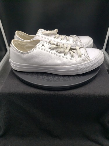 Converse All Star 171751F Unisex Size Men’s 7.5 Wo’s 9.5 Triple White Sneakers - Picture 2 of 7
