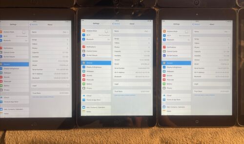 Lot of 17 Apple iPad mini 1st Gen. 16GB, Wi-Fi, 7.9in - Black/Slate- (R-D) - Picture 4 of 16