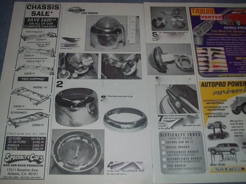 1949-'52 Chevrolet How-To Custom Parking Lights Article "Light Fantastic" '50 51 - Picture 2 of 2