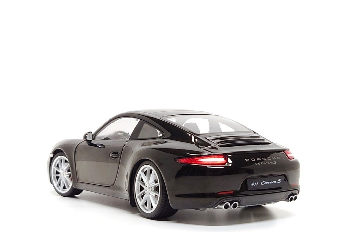 Welly NEX 1:18 Porsche 911 Carrera S Coupe (991) in Black | eBay