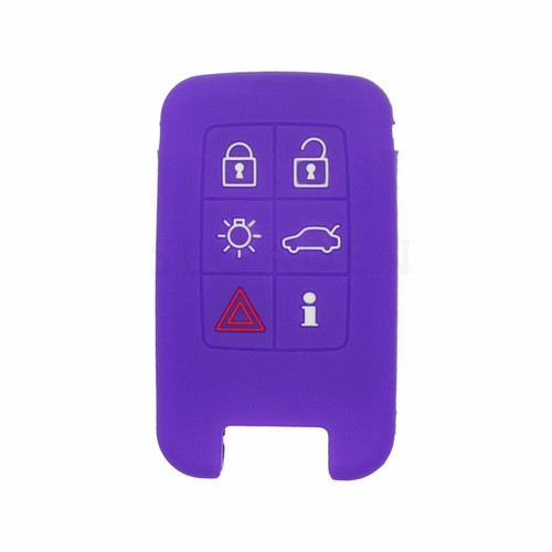 Silicone Cover Remote Smart Key Holder fit for VOLVO S60 S80 V70 XC70 XC90 - Imagen 7 de 32