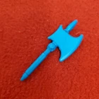 GI Joe Weapon Street Fighter RYU AXE 1993 Original Figure Accessory