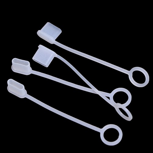 10 Stück Schutzkappe USB Typ-C Kabelhülle Staubstecker Ladegerät Abdeckung mi Bt - Zdjęcie 11 z 12