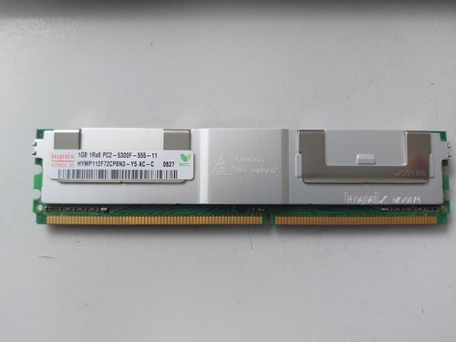 Hynix 1GB PC2-5300 DDR2-667MHz ECC CL5 240-Pin DIMM ( HYMP112F72CP8N3-Y5 ) REF - Picture 1 of 2