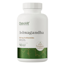 OstroVit Ashwagandha VEGE Stress Fatigue Anxiety Relief 90 tablets