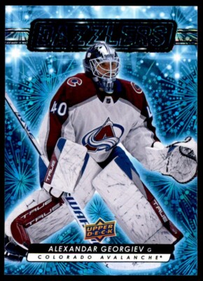 Alexandar Georgiev 2023-24 Upper Deck Series 1 Dazzlers RC