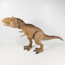 Jurassic World Camp Cretaceous Epic Roarin Tyrannosaurus Rex 22” Works T-Rex