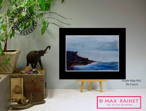 Meereslandschaft mit Segelbooten Ventura Rincon 2009 C Peterson * Ölgemälde auf Leinwand - Bild 2 von 12