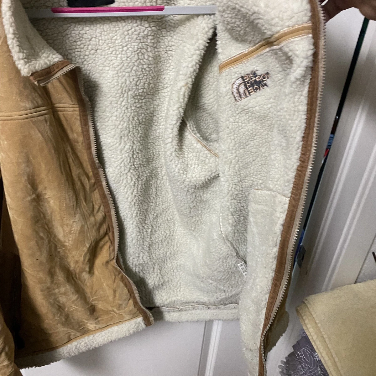 North face deals suede jacket