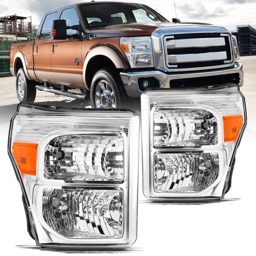 For 2011-2016 Ford F250 F350 F450 F550 Super Duty Headlights Headlamps Pair - Picture 18 of 25