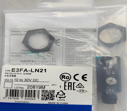 1PC Omron E3FA-LN21 switch photoelectric sensor E3FALN21 New