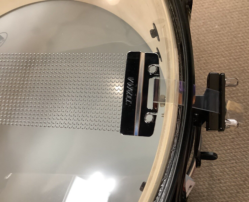 Tama WP1465BK Woodworks Snare Drum 14x 6.5" - Natural Zebrawood Wrap - Picture 11 of 13