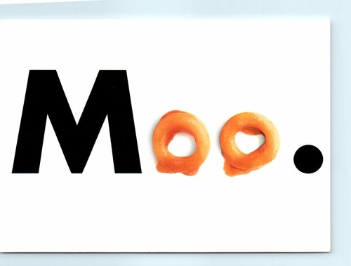 Postcard - Moo.