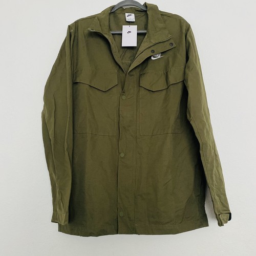 Nike Sportswear M65 Men Jacket Military Galactic Jade CZ9922-222 Sz. Large - Picture 2 of 13