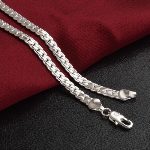 Cadena De Plata 925 Para Hombre Tu Puedes Lucir Elegante Y Atractivo - Imagen 2 de 12