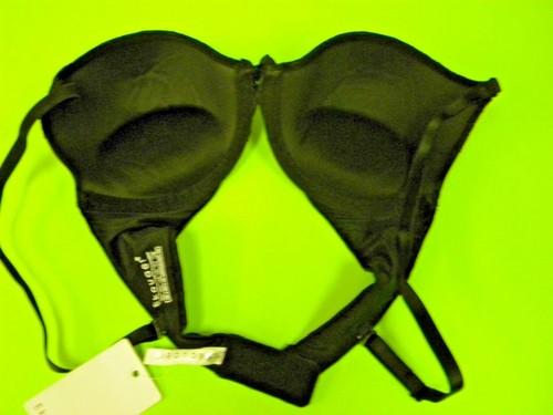 Black padded Bra W/ Some Lace Size 32D - Bild 2 von 4