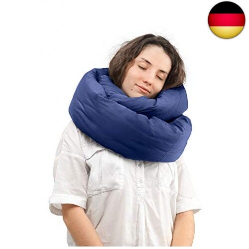 Huzi Design Infinity Pillow - Reisekissen Nackenkissen Ideal für Reise Büro E - Bild 7 von 8