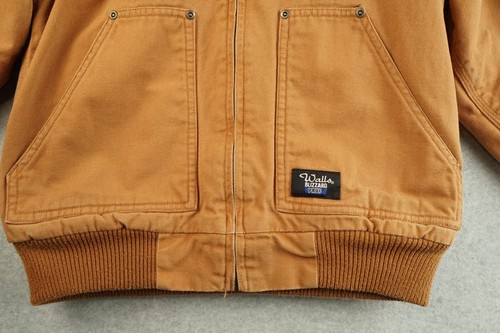 Walls Blizzard Pruf Youth Sz Large (12/14) Hooded Fleece Lined Brown Jacket Coat - Picture 3 of 13