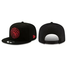 HBO - Game of Thrones 9FIFTY Adjustable Snap-Back New Era Cap - Black