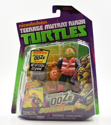 Nickelodeon Teenage Mutant Ninja Turtles Mutagen Ooze Chuckin' Mikey Figur