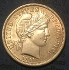 1911  barber dime , Brilliant About Uncirculated