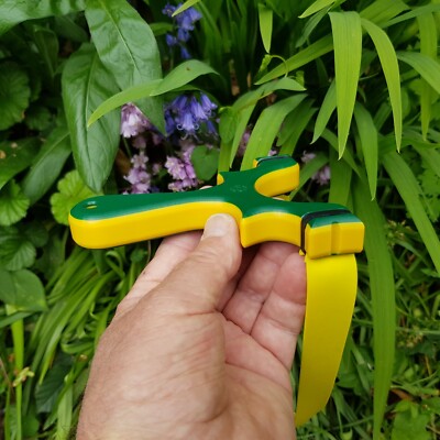 Fionda Da Tiro Potente 19mm Catapulta/fionda Potente H44 In HDPE - Diametro 19 Mm, Colori Verde/giallo, Marca Hegarty Slings Accessori Tiro Con Fionda