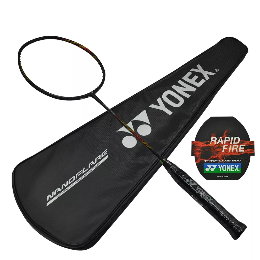 Yonex Nanoflare 800 (NF800) 4UG5 - Matte Black Badminton Racquet