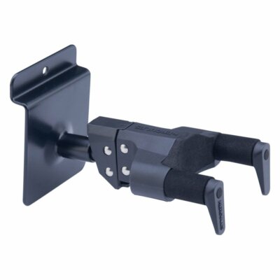 Ukulele Hanger, Auto Grip System Yoke, Slat Wall Base, Hercules USP10SB