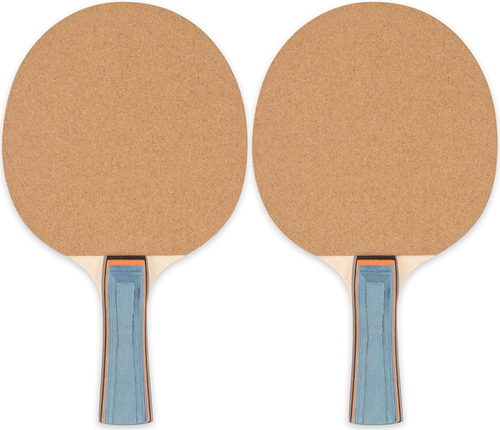 Papel de lija cara 5 capas laminado tenis de mesa ping pong pádel rojo (paquete de 2) talla única - Imagen 12 de 12