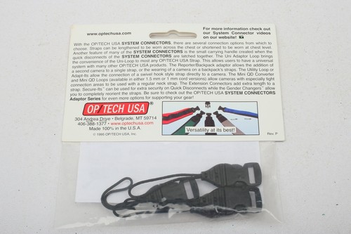 Op/Tech USA Mini-QD Loop 1.5mm System connectors 1301082 Strap End tips+NEW - Picture 4 of 6