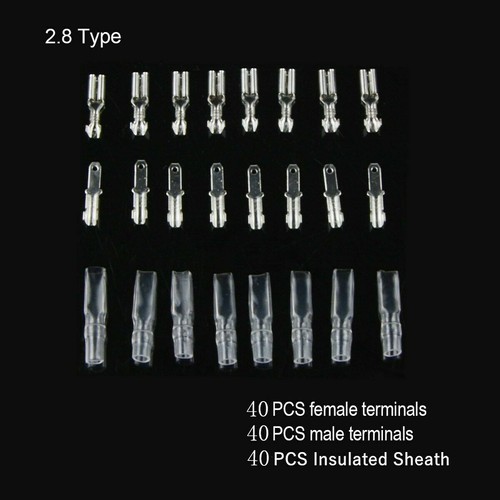 360Pcs Male Female Spade Terminals Electrical Wire Connector Crimp Kit Box - Picture 4 of 7