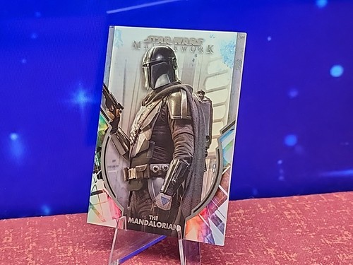 2022 Topps Star Wars Masterwork The Mandalorian #BH-3 Rainbow /299 SPM - Picture 8 of 9