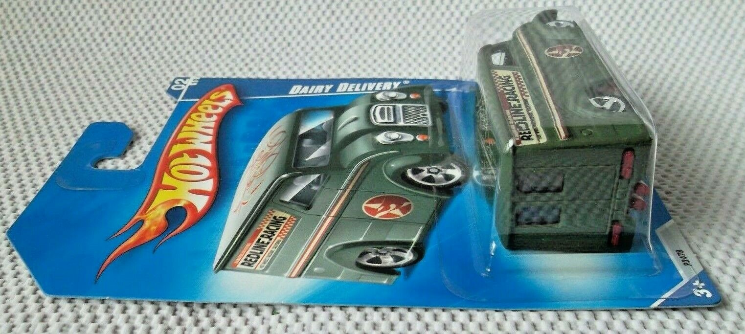 DAIRY DELIVERY #P2478 (1:64) Hot Wheels 2009 #158 MODIFIED RIDES Series #2 of 10 - Picture 4 of 11