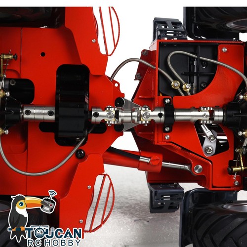 1/14 LESU RC Hydraulic Fork Loader AT1050 Telescopic Arm Truck Radio Control Car - 第 16/24 張圖片
