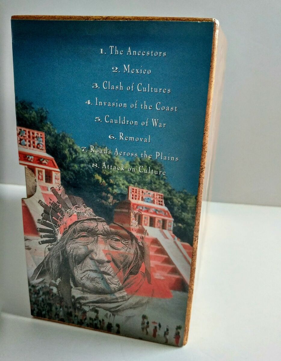 500 Nations Native American History VHS Tapes Set of 8 1994