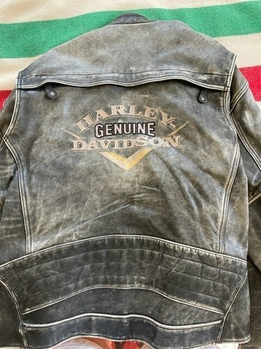 Vintage Harley Davidson XXXL Rare Victory V-Twin Jacket (1993)
