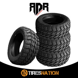 (4) New RDR Red Dirt Road RD-6 33X12.50R22LT 109Q 10PR All Terrain MT Mud Tires