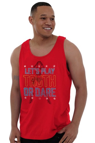 Superheld Lasso Let's Play Truth or Dare Tank Top T-Shirts T-Shirts Herren Damen - Bild 4 von 9