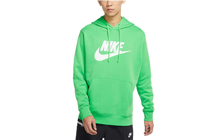 Флисовая толстовка Nike Sportswear Club с крупным принтом логотипа