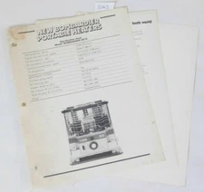 BOMBARDIER CR10 Kerosene Fired Portable Heater Factory Spec Brochure Papers OEM 