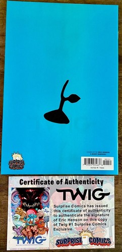 Twig #1 - Signed Eric Henson - Phoenix Fan Fusion - Trade Variant -W/COA -NM - Picture 4 of 4