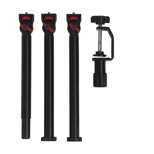 Articulating Arm 3 Section Adjustable Detachable 1/4in 3/8in 5/8in Screw 360 Hot - Photo 10/12